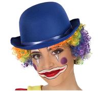 Clown Bleu Chapeau Melon Bleu