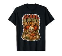 Clown de Thanksgiving Effrayant affamé T-Shirt
