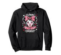 Clown Energy Girlfriend Visage De Clown Clowngirl Sweat à Capuche