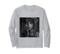 Clown Gothique Effrayant pour Fille Manche Longue