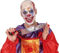 Clown Horreur Halloween Accessoire de Costume Couteau Effrayant Fête Décoration Fun Costume de Clown Événement Clown Horreur Carnaval, Couleur : Multicolore