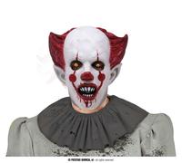 Clown Horreur Masque Épouvante Halloween Cirque effrayant, couleur : blanc