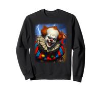 Clown lunatique Effrayant Sweatshirt