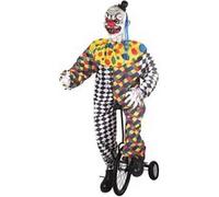 clown sur monocycle animé -- vente uniquement en magasin pas de livraison Jaune