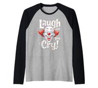 Clown Triste Clown mélancolique Clown tragique Clown ironique Manche Raglan