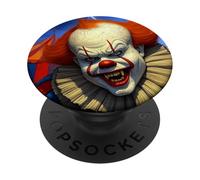 Clown Vampire Ominous PopSockets PopGrip Adhésif