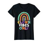 Clown Vibes Only Circus Fête d'anniversaire Clown Performer T-Shirt Graphique avec Valeur