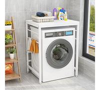 CLoxks Meuble de Toilette, Meuble Dessus Machine A Laver, Étagère de Rangement sur la Sécheuse, pour Buanderie, Toilette, 70 * 60 * 95 Cm