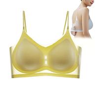 CLOXKS Ultra-Thin Ice Silk Lifting Bra, Soutien-Gorge sans Couture Ultra-Fin en Soie Glacée, Soutien-Gorge de Sport en Soie Fine pour Femmes avec Coussin Amovible pour Respirant