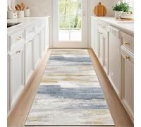 CLOYAO Tapis de Cuisine Long Tapis de Passage Lavable en Machine Antidérapant 50 x 300 cm Tapis de Couloir Absorbant Tapis de Sol pour Couloir Cuisine Devant Evier Salle à Manger Buanderie Chambre