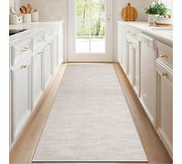 CLOYAO Tapis de Cuisine Long Tapis de Passage Lavable en Machine Antidérapant 90 x 450 cm Tapis de Couloir Absorbant Tapis de Sol pour Couloir Cuisine Devant Evier Salle à Manger Buanderie Chambre