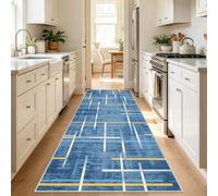 CLOYAO Tapis Passage Long Tapis Cuisine Devant Evier 110 x 200 cm