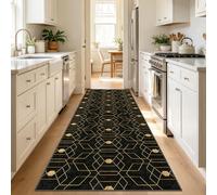CLOYAO Tapis Passage Long Tapis Cuisine Devant Evier 80 x 160 cm