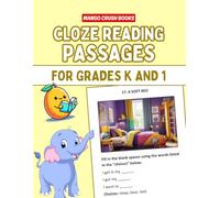 Cloze Reading Passages for Grades K and 1