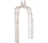 CLP Arceaux de roses Aurora , en fer revêtu , brun antique