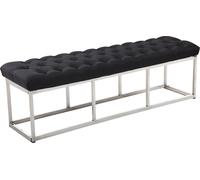Banc Amun E tissu , Noir /150 cm Noir