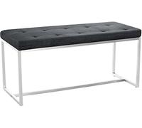 CLP Banquette BARCI 100x40 Tissu , Gris foncé