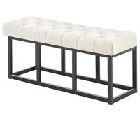 Banquette Amun B Tissu , Crème/100 cm