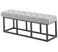 Banquette Amun B Tissu , Gris/120 cm