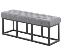 Banquette Amun B Tissu , Gris foncé/120 cm Gris foncé G