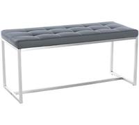 CLP Banquette BARCI 100x40 similicuir , Gris