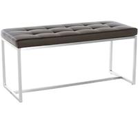CLP Banquette BARCI 100x40 similicuir , Marron