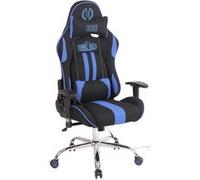CLP Chaise de bureau Limit XM en Tissu , Noir / Bleu Noir / Bleu G