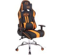 CLP Chaise de bureau Limit XM en Tissu , Noir / Orange Noir / Orange