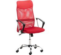 CLP Chaise de bureau Washington réglable en hauteur, pivotante et avec roulettes à faible résistance,noir