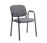 CLP Trading GmbH Chaise visiteur Ken PRO en tissu