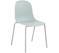 CLP Chaise empilable Hardin I Chaise d'extérieur Absolument résistante aux intempéries et aux UV, Couleur:Turquoise