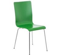 CLP Chaise en bois avec piètement en métal PEPE , Vert vert G