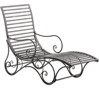 CLP Chaise longue de jardin Amiens,bronze
