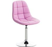 CLP Chaise lounge Emil en similicuir , Rose rose G