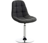 CLP Chaise lounge Emil en tissu , Gris foncé