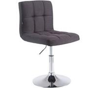 CLP Chaise lounge Palma V2 en tissu , Noir Noir G