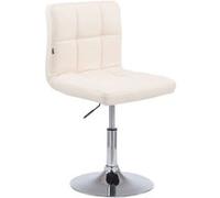 CLP Chaise lounge Palma V2 similicuir , Crème Crème G