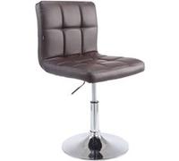 CLP Chaise lounge Palma V2 similicuir , Marron marron G