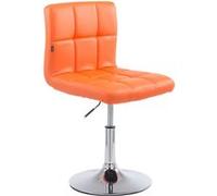 CLP Chaise lounge Palma V2 similicuir , Orange Orange G