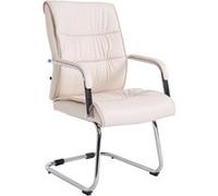 CLP Chaise oscillante Sievert en similicuir , Crème beige G