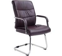 Chaise oscillante - CLP - SIEVERT - Cuir synthétique - Métal chromé - Confortable