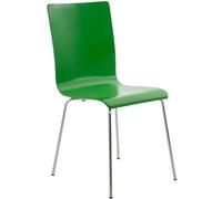 CLP Chaise en bois avec piètement en métal PEPE , Vert vert G
