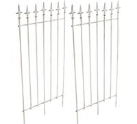 CLP Ensemble de 2 treillis Elisa,blanc antique