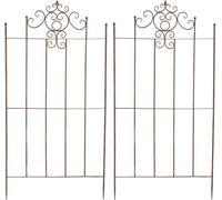 CLP Ensemble de 2 treillis Paula,brun antique