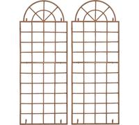 CLP Ensemble de 2 treillis Viva,brun antique