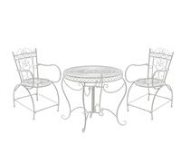 CLP Ensemble de salon Sheela,blanc antique