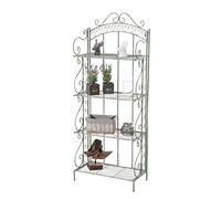Etagère sur pied GENERIQUE Etagère Antje en fer forgé , Vert antique