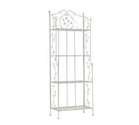 CLP Etagère en fer forgé Arona Couleur:blanc antique