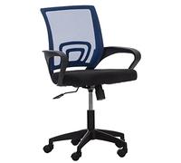 CLP Fauteuil de bureau Auburn – Maille respirante, siège pivotant, hauteur réglable, Bleu