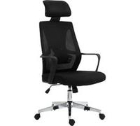 CLP Fauteuil de bureau ergonomique Kanab , Noir Noir G